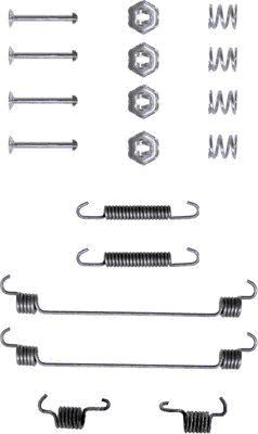 HELLA PAGID Комплектующие, тормозная колодка 8DZ 355 200-091